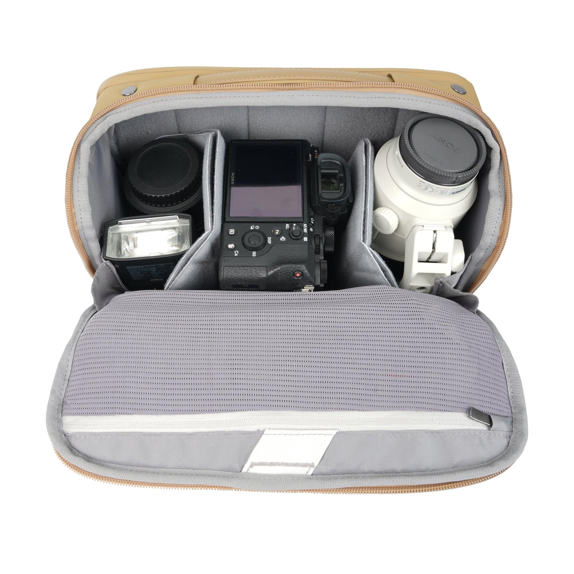 Vanguard Veo Metro S7L BG Torba na aparat fotograficzny, obiektywy i tablet 11-calowy, beżowy