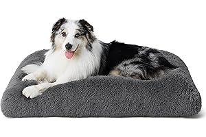 Bedsure Washable Dog Bed – Plush, Calming, Anti-Slip