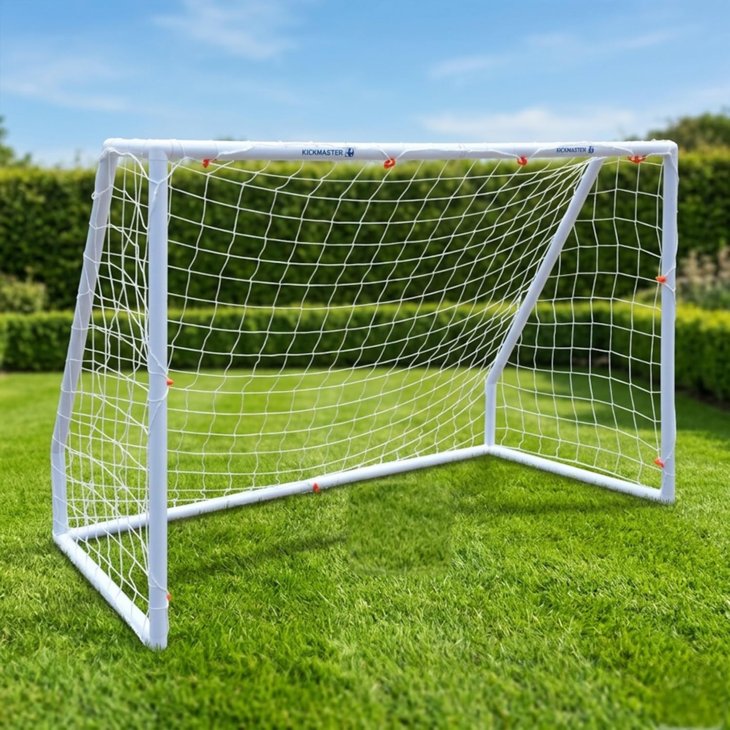 Jack Stonehouse Kickmaster 6Ft X 4Ft Premium Football Goal Upvc Kids Garden Target Net Soccer Posts Garden Or Park from B&Q