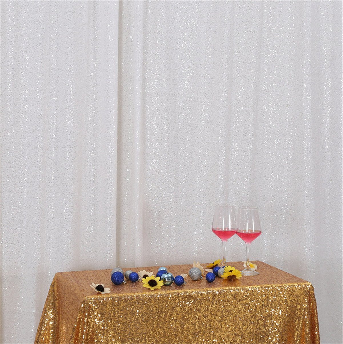 Sequin Backdrop 183x243cm Iridescent Shinny Sequin Photography Backdrop Party Prom Wedding Youtobe Banquet Photo Background (6x8 feet) — view 58