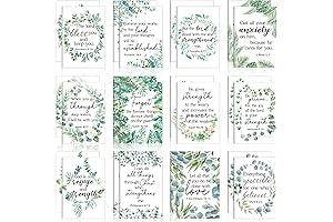 24 Pack Religious Christian Journals for Women Bible Verse Scripture Notebooks