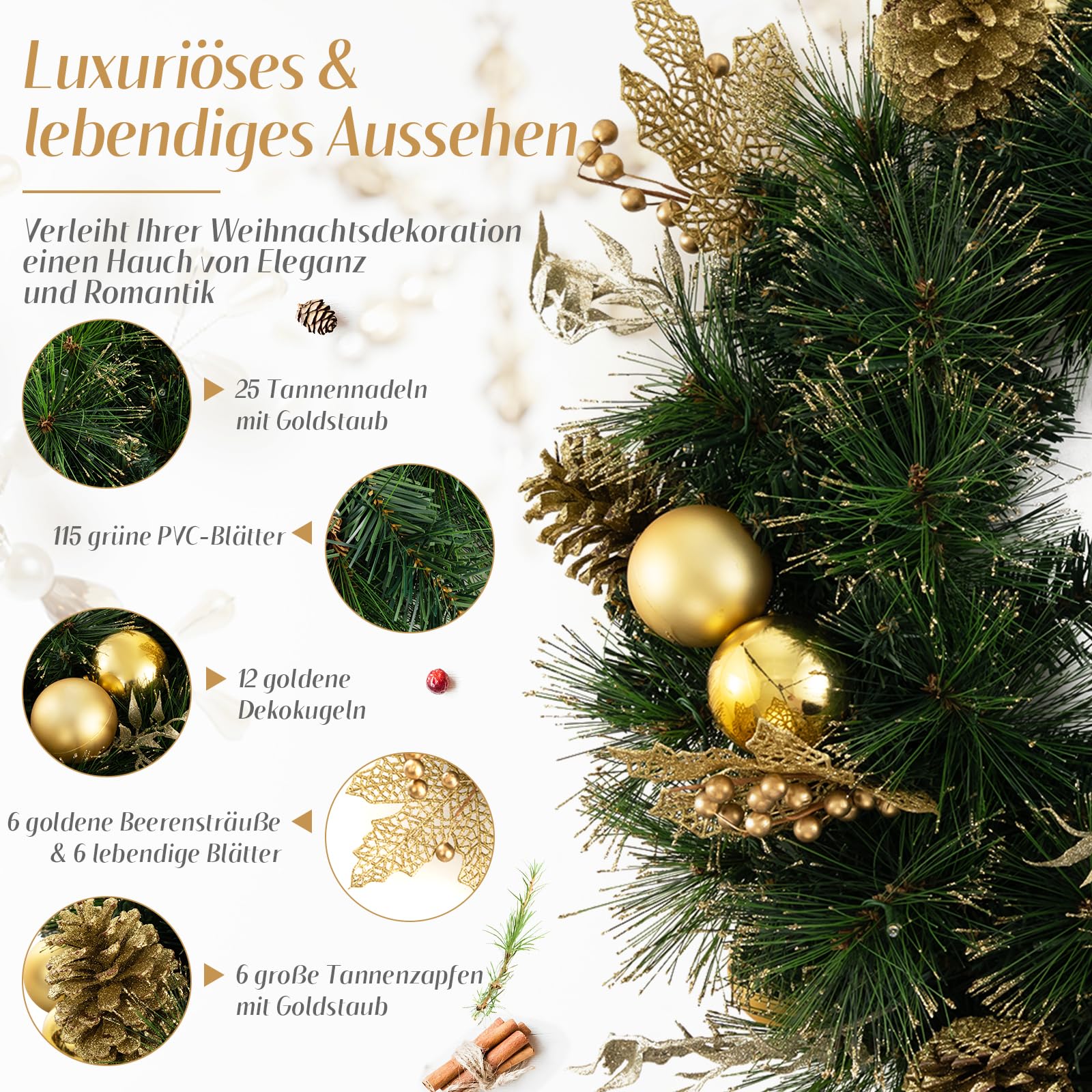 knstlicher weihnachtsbaum mit beleuchtung kaufen Knstlicher Weihnachtsbaum 'Millington grn gefrostet' inkl. LED-Beleuchtung  kaufen