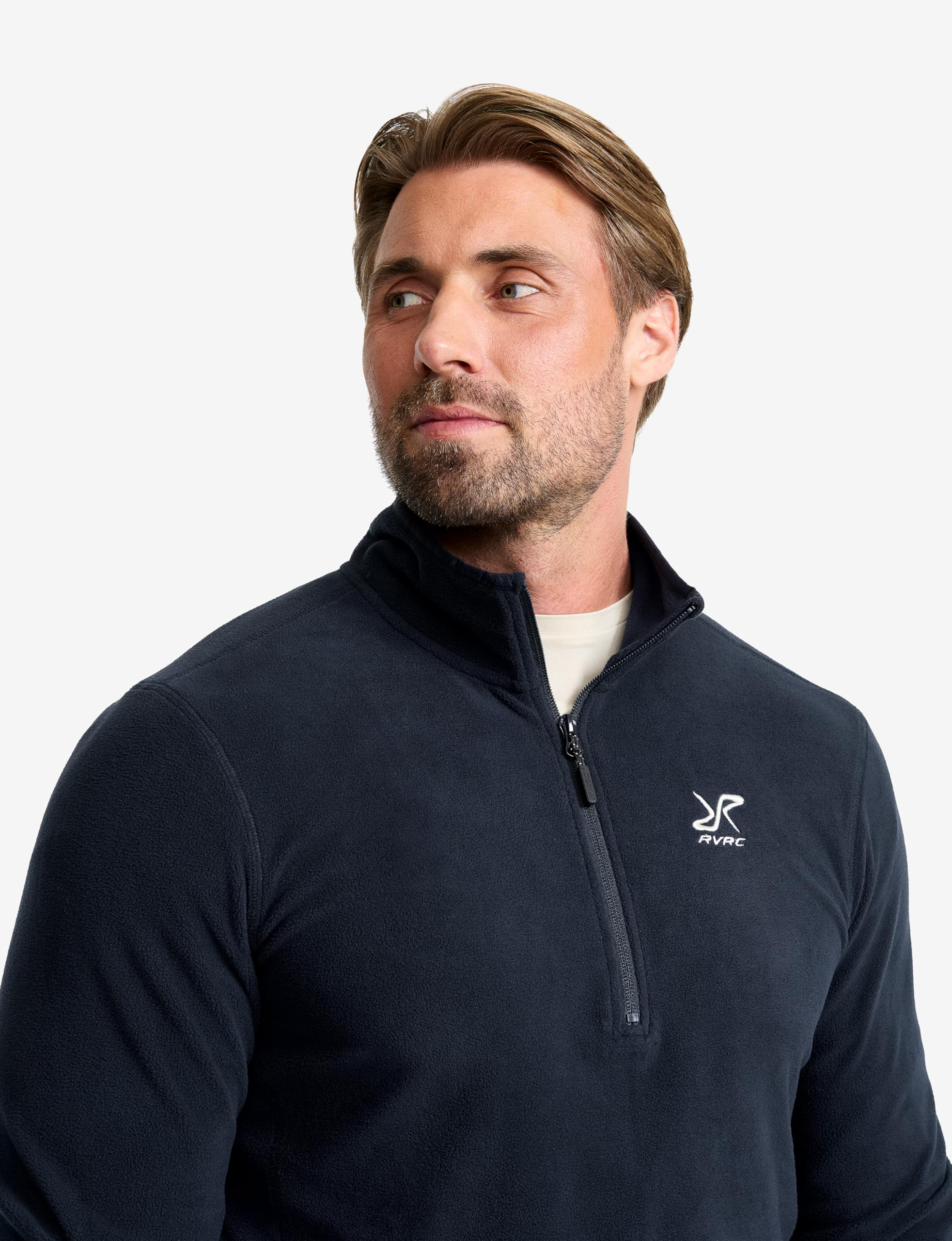 RevolutionRace Hiker Half-Zip Fleece für Herren, Leichter und elastischer Fleece mit halbem Reißverschluss