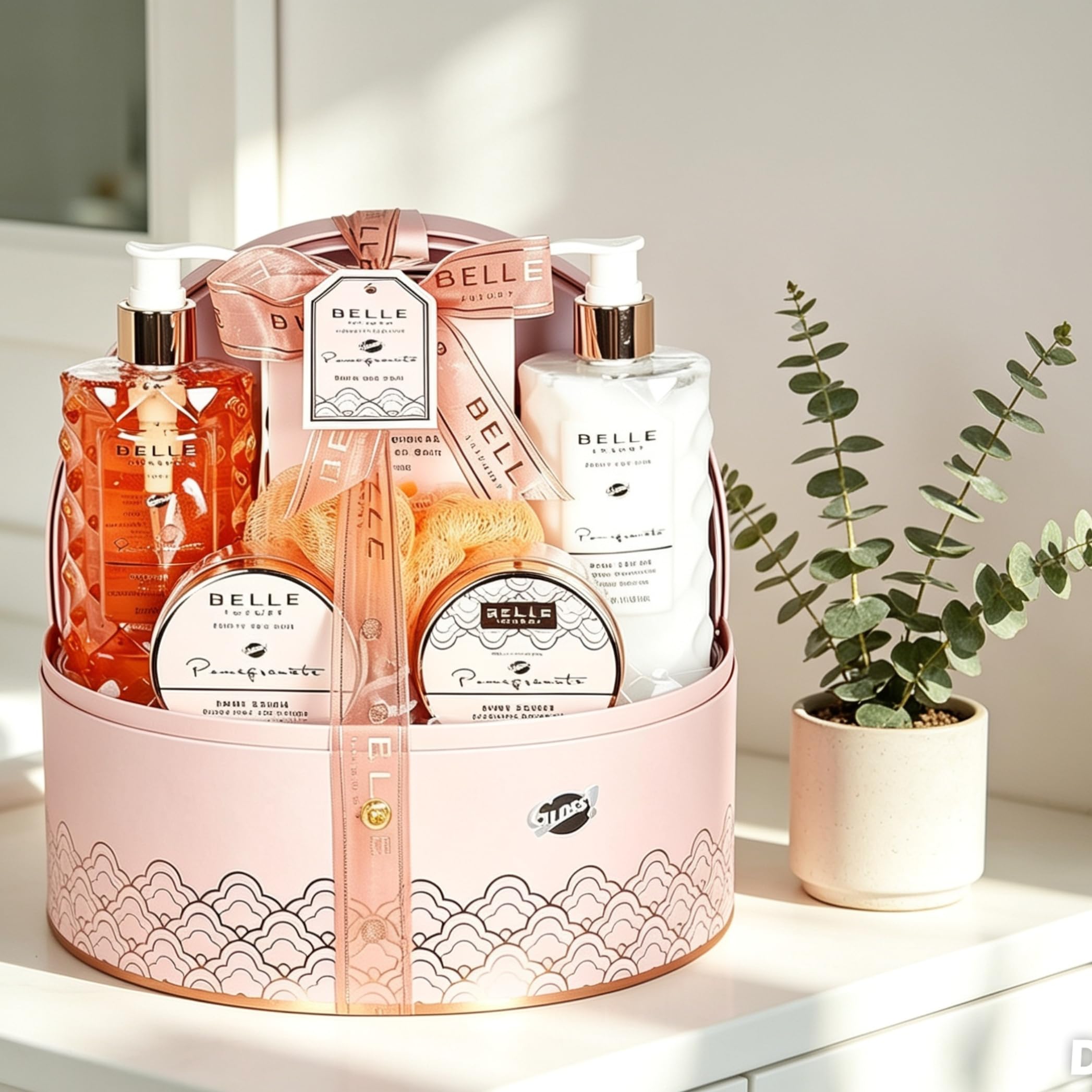 GLOSS ! Cofanetto da bagno JEWELERY – Cofanetto regalo di Natale – Idea regalo per compleanni, insegnanti, San Valentino, festa della mamma – Benessere e relax - GRENADE