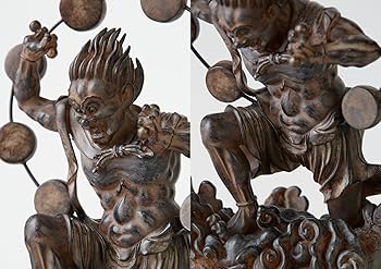 Amazon.co.jp: 【セット】イSム TanaCOCORO[掌] 風神・雷神 仏像