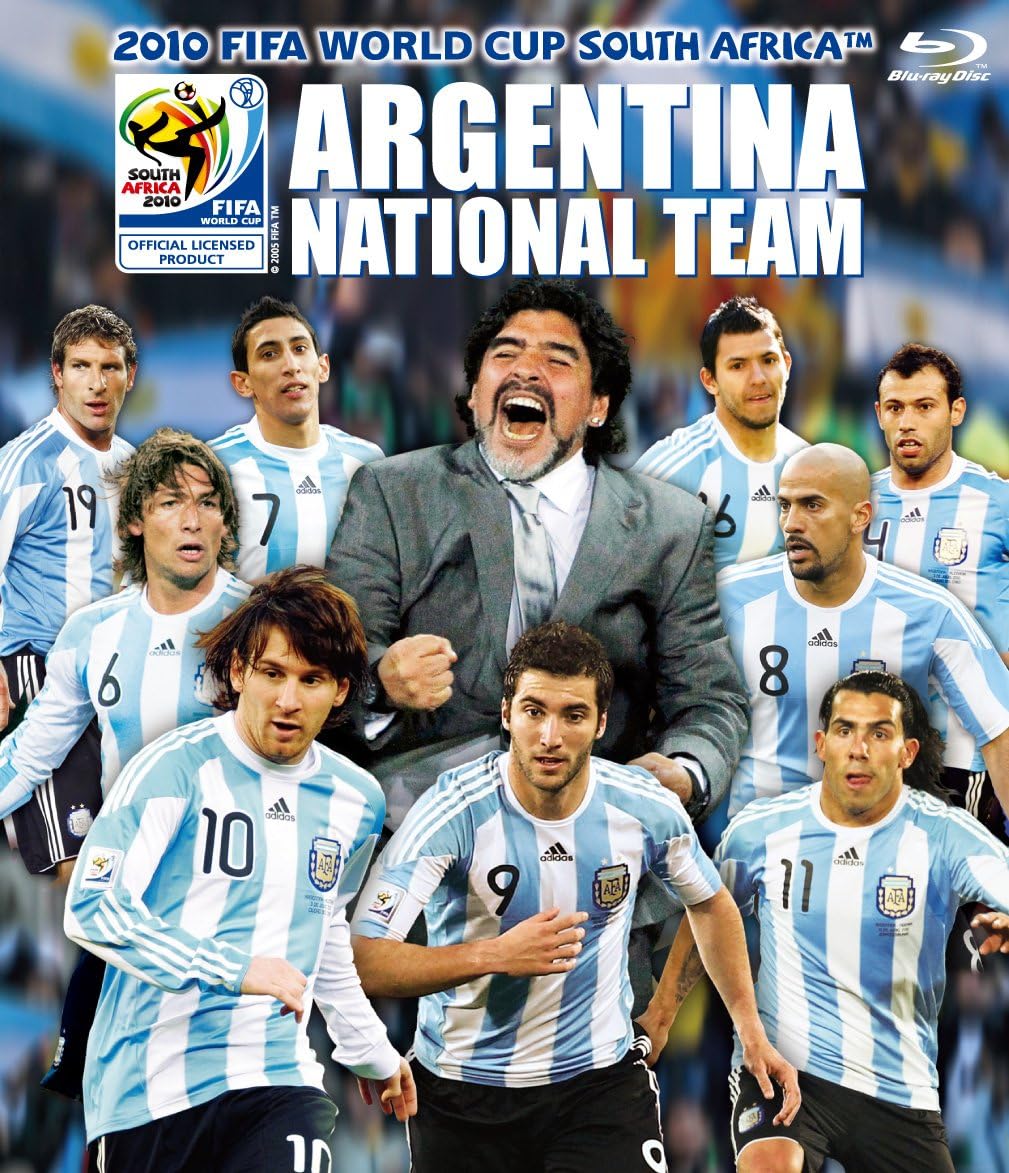 Amazon Co Jp 10 Fifa ワールドカップ 南アフリカ オフィシャルblu Ray アルゼンチン代表 アタッカー軍団の激闘録 Dvd ブルーレイ ディエゴ マラドーナ リオネル メッシ ゴンサロ イグアイン カルロス テベス セルヒオ アグエロ アンヘル ディマリア