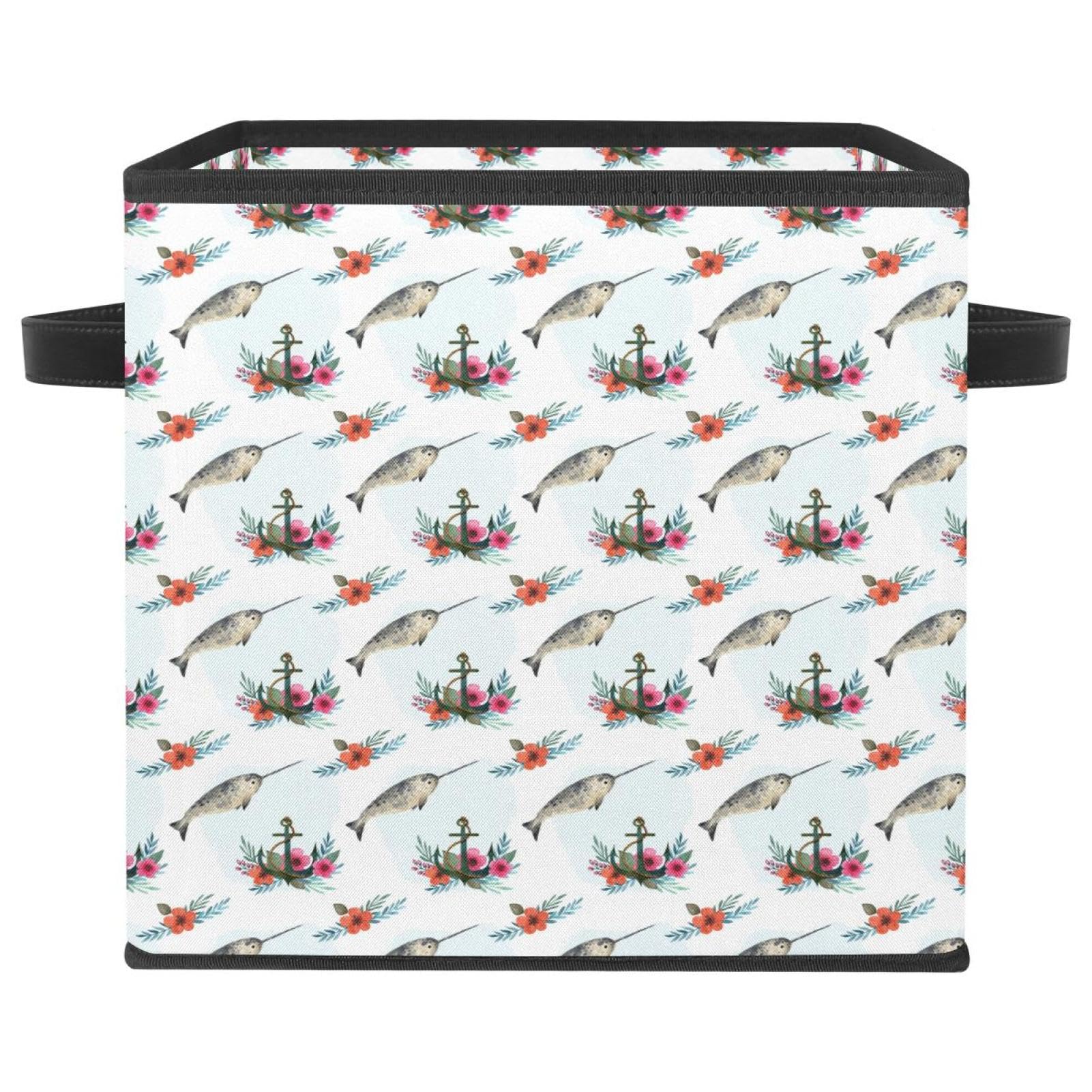 Placard encombré ? Boîte de rangement pliable aquarelle pour tout ranger
