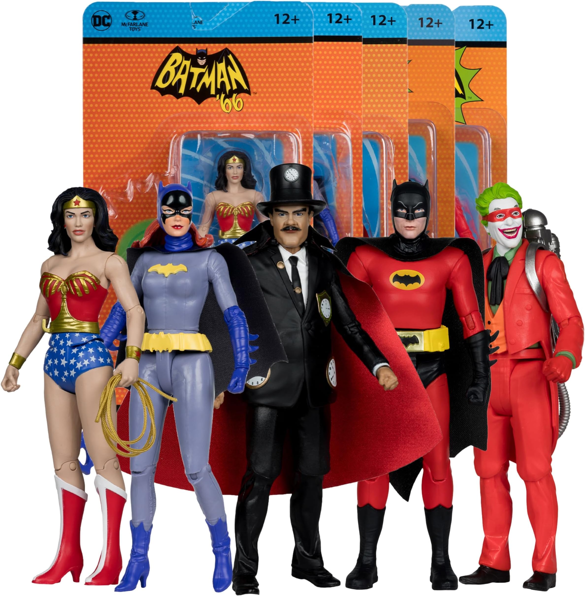 Toys - DC Retro 6 Pack (Batman 66' Comic) 6in Action Figure