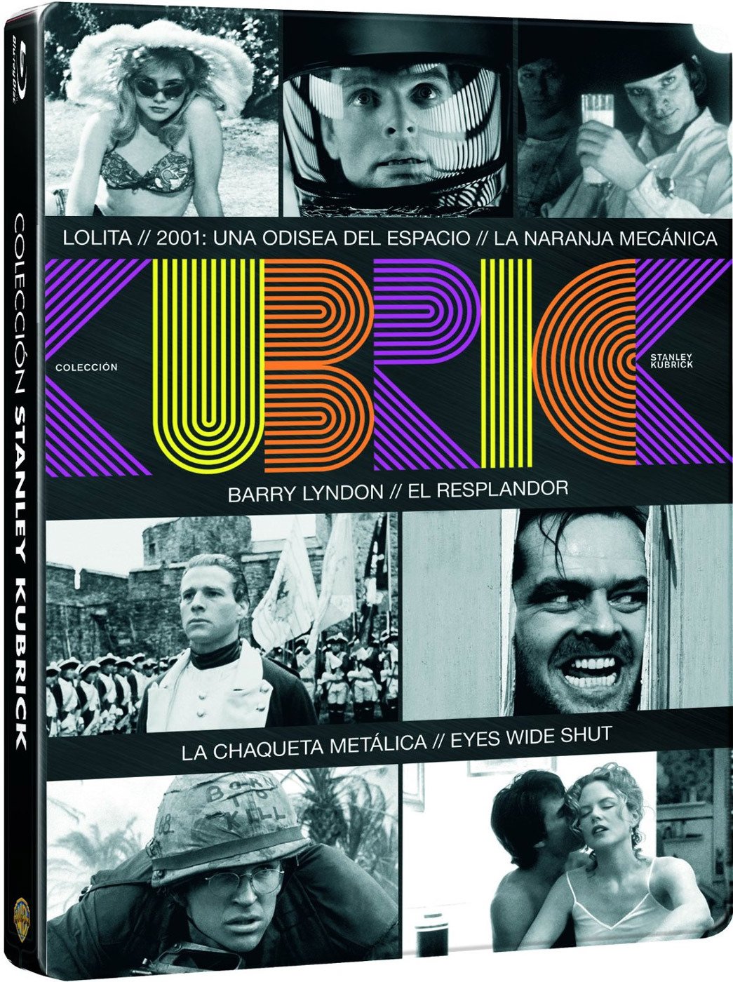 Pack Kubrick Blu-Ray Steelbook [Blu-ray]