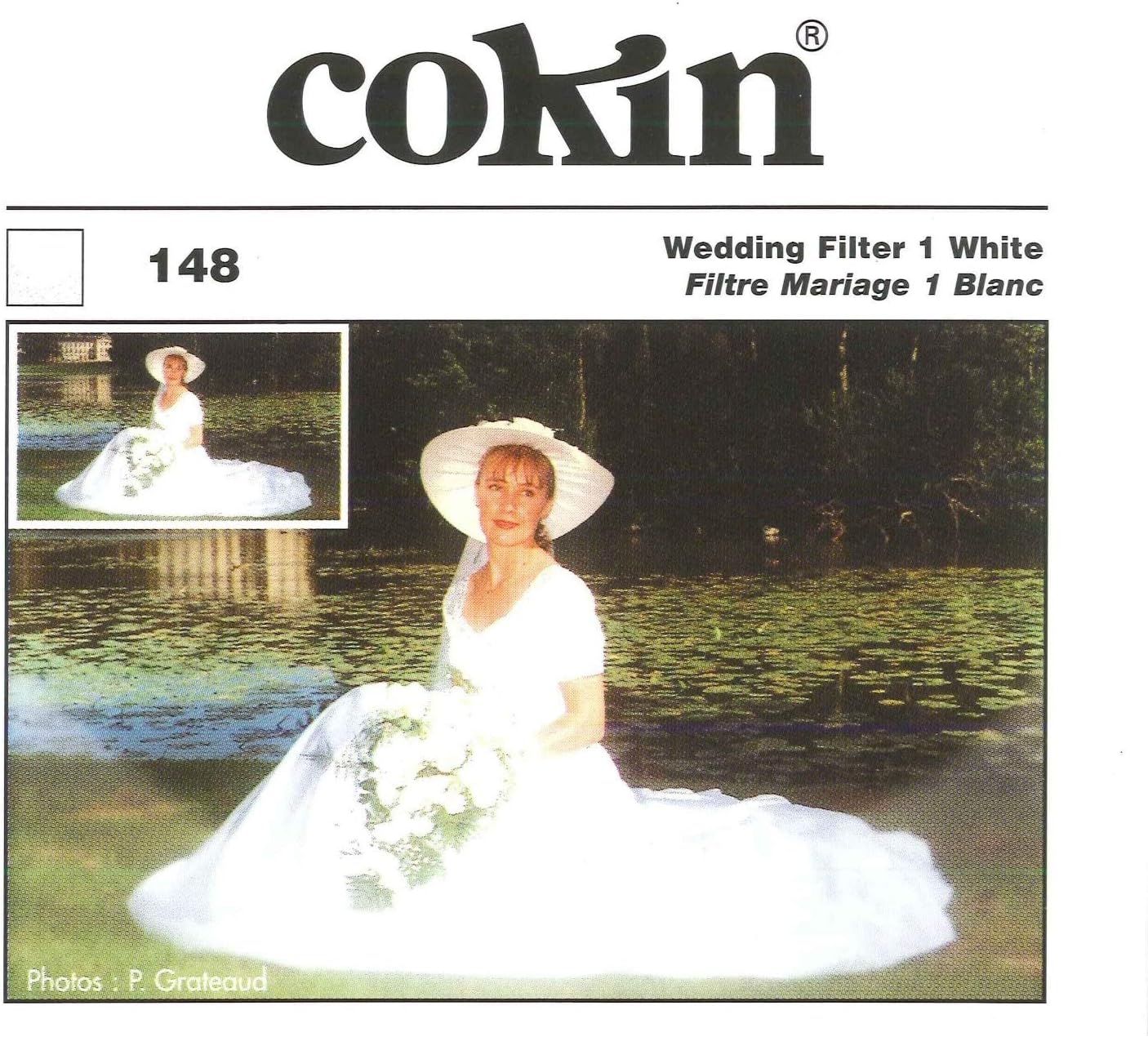 Cokin Z148 Square Lens Filter Wedding White 1 100x100mm Special Effects 701487