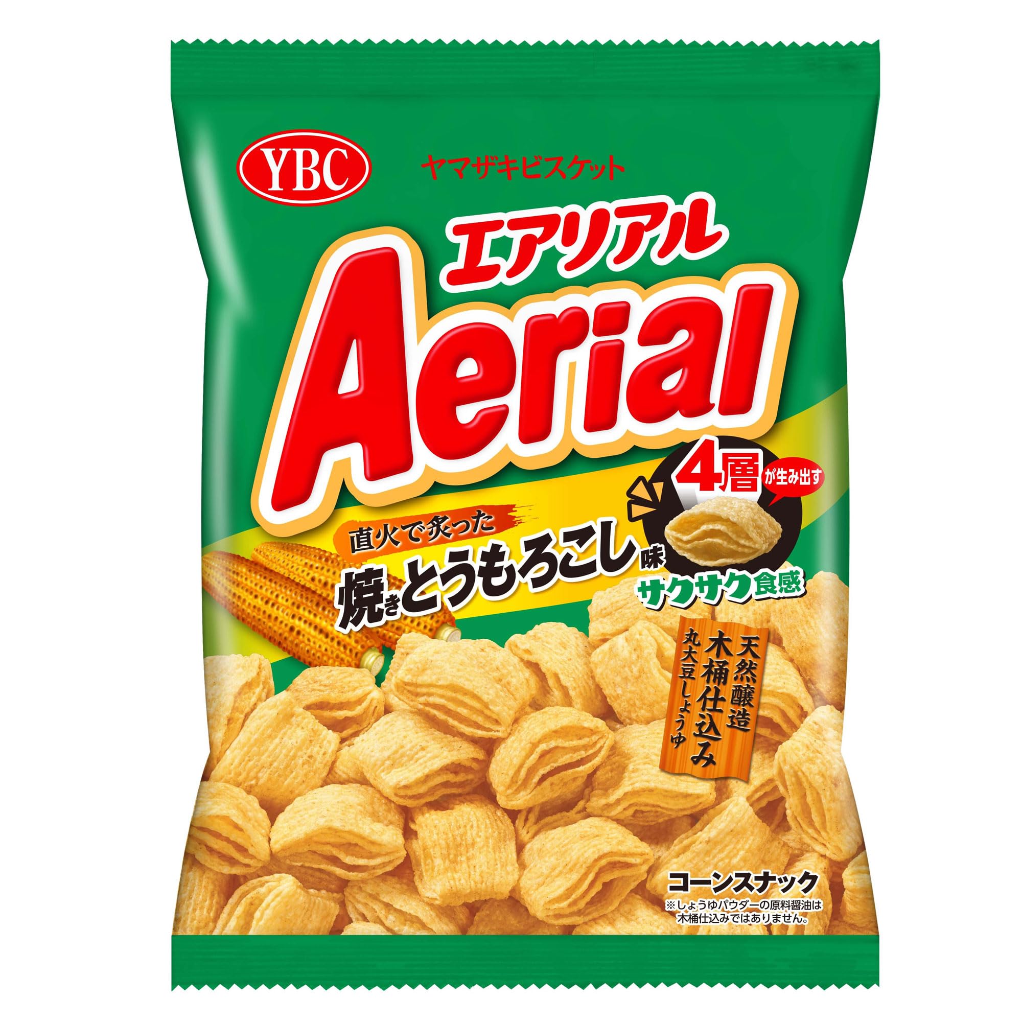 ヤマザキビスケット エアリアル焼きとうもろこし味 65g×12袋