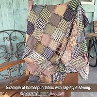 Vista 6 de Paquete de 40 dijes primitivos, cuadrados de tela de algodón precortados de 6 pulgadas JCS