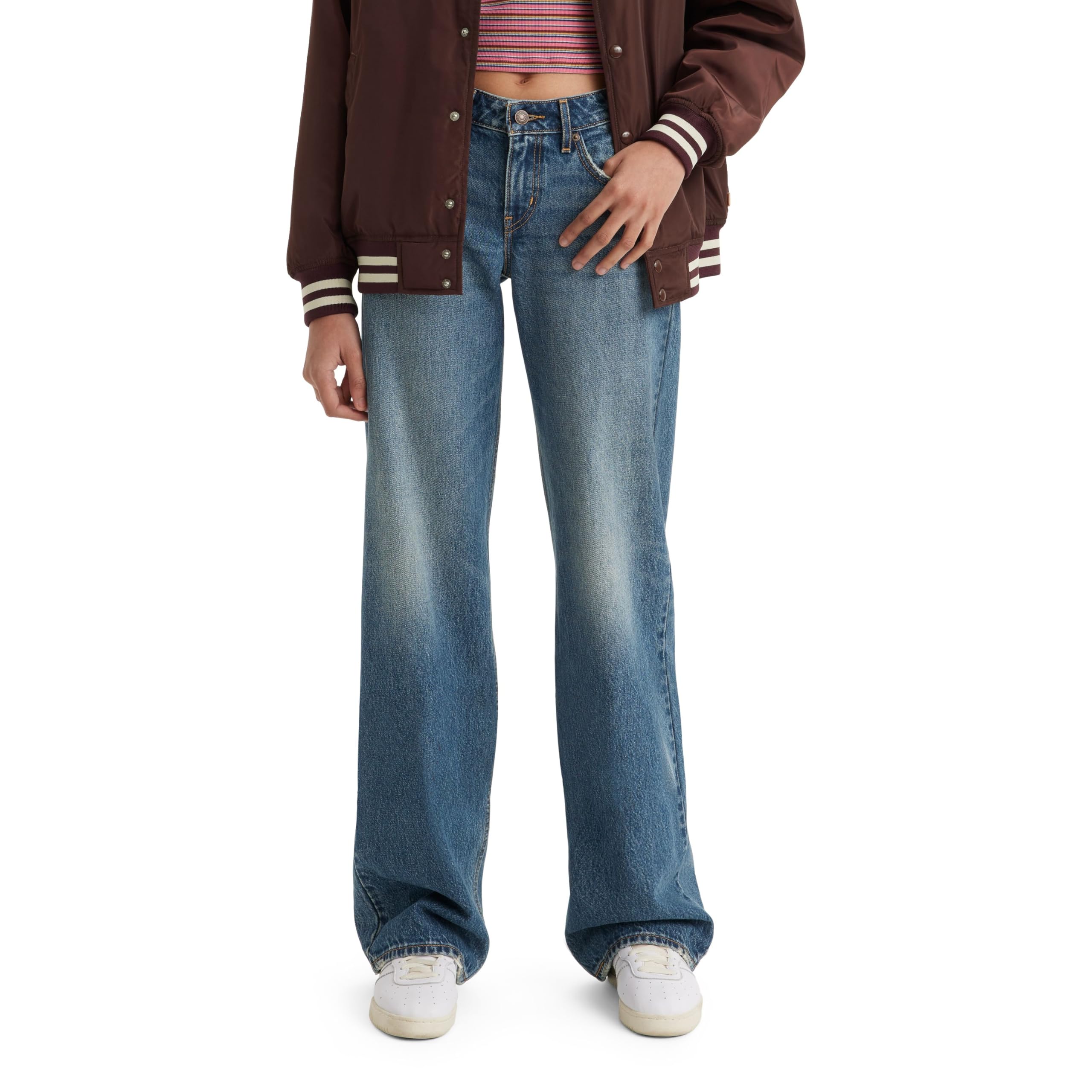 Levi's Women's Low Loose Jeans, Living The Good Life, 28W x 32L