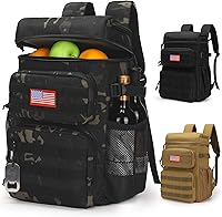 Vista 1 de Tactical Backpack Cooler,Soft Lightweight Leakproof Cooler Backpack,Insulated Cooler Bag,Portable Soft Cooler Bag Waterproof for Beach, Travel