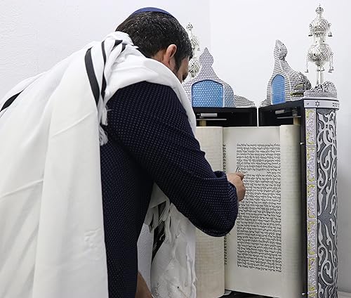 Miniatura 7 de Puntero de libro de Torá Yad Puntero Mano Acabado Gran bar Murciélago Mitzvah Regalo