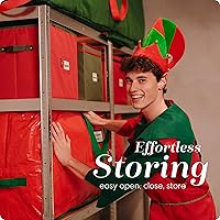 Vista 6 de Bolsa de almacenamiento para árbol artificial de Navidad, de gran capacidad