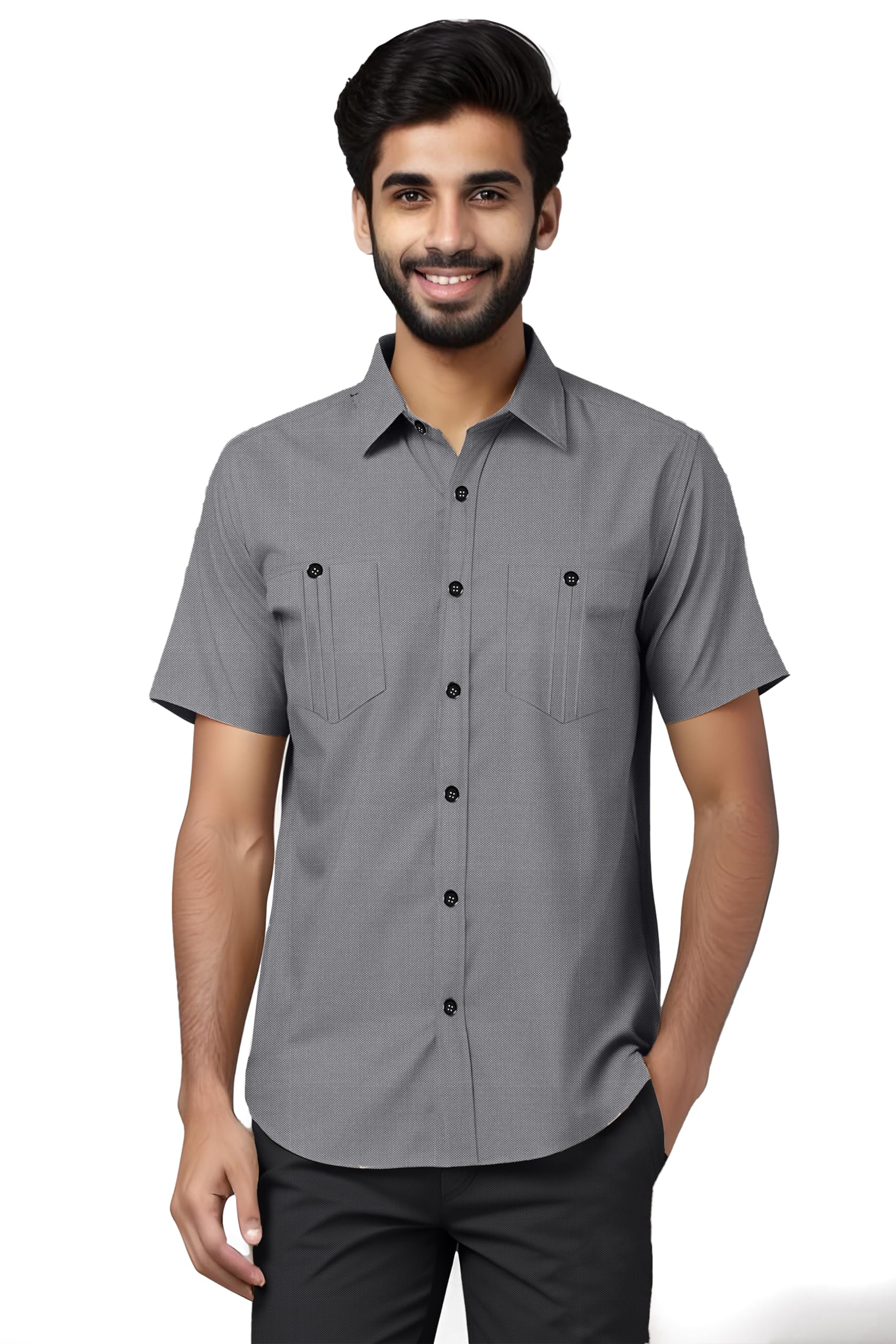 UNIFORM CRAFT Male Driver Shirt MSS05 | Ideal for Hotel Staff, Valet Driver, Hospitality, and Front Desk Attendants