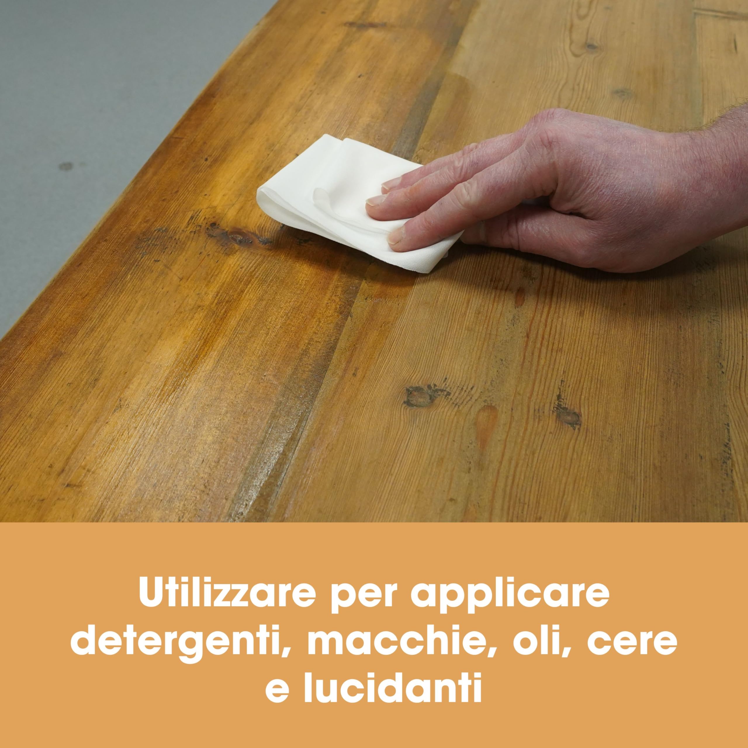 Furniture Clinic Stracci in cotone senza pelucchi, 10 kg, per pulizia, lucidatura, ceretta e pulizia.