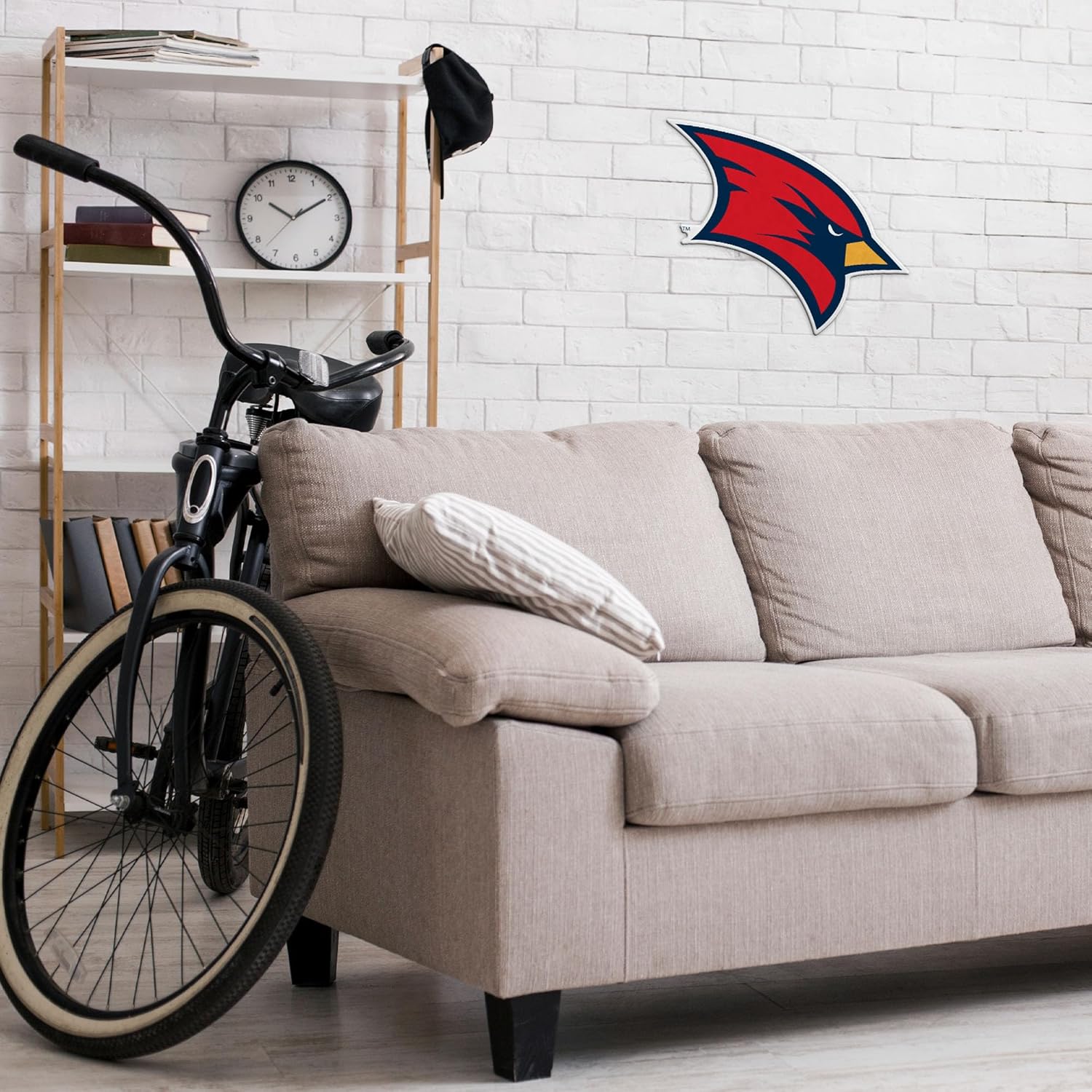 Rico Industries NCAA Saginaw Valley State Cardinals Shape Cut Pennant - Home and Living Room Décor - Soft Felt EZ to Hang - Image 3