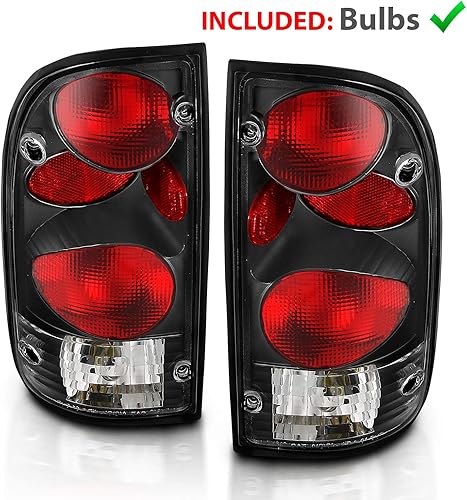 Miniatura 8 de AmeriLite LED DRL luces traseras de repuesto para camioneta Toyota Tacoma 95-00 - Pasajero y lado del conductor. Correa y arnés incluidos.