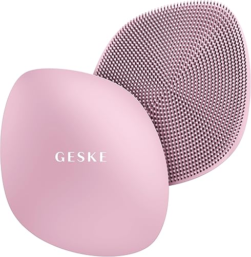 Miniatura 9 de GESKE SmartAppGuided™ Cepillo facial 4 en 1 Cepillo de limpieza facial profesional Cepillo facial de silicona para limpieza de la piel