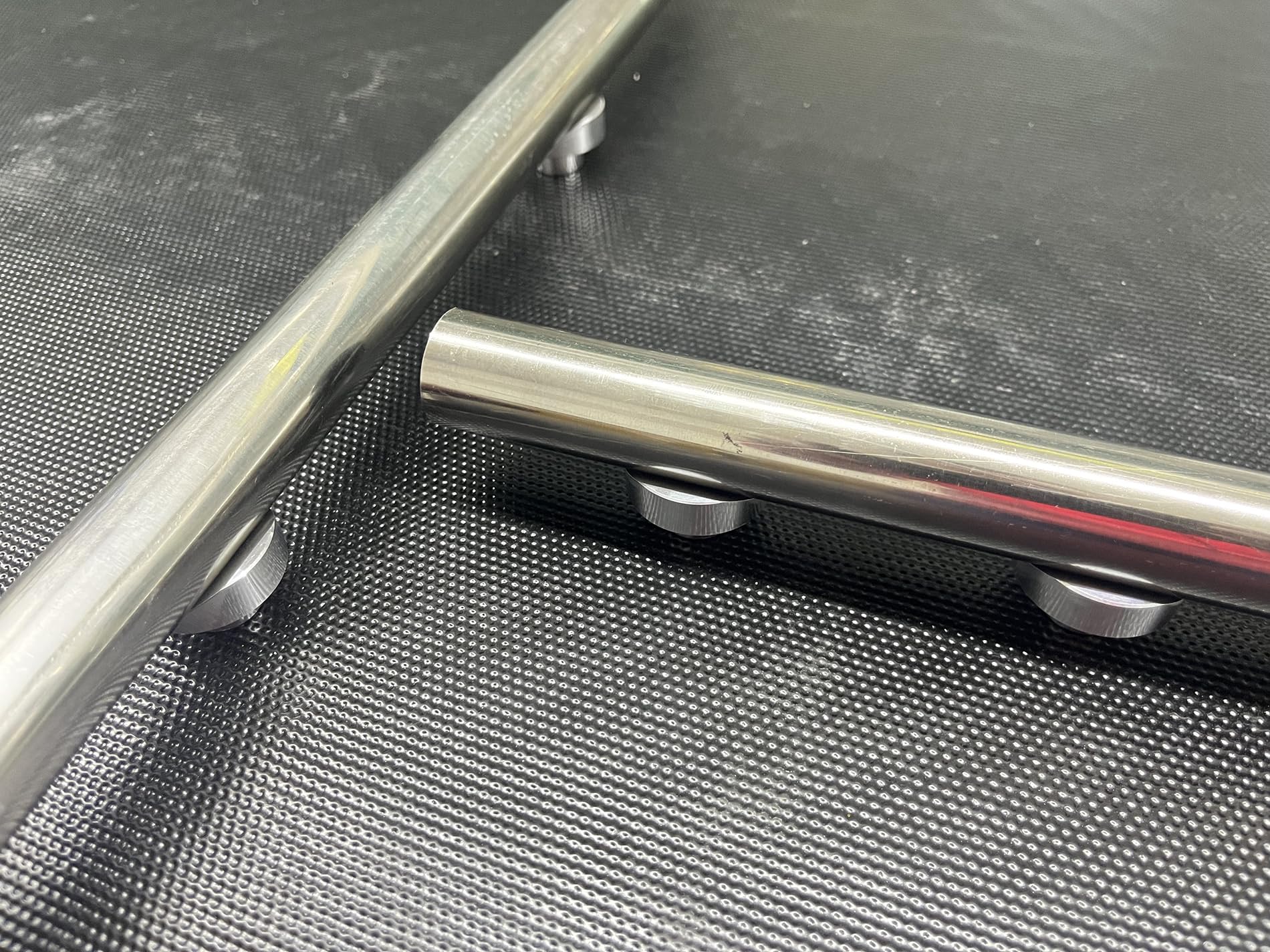 Goupilles de fixation pour table à souder, 12 pièces 5/8 x 1 x 1,5 pouces, accessoires en aluminium, rainure en V, tube rond, kit de fixation rapide (12 broches de fixation)