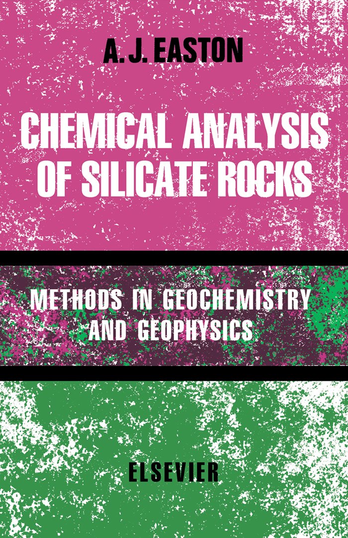 Chemical Analysis Of Silicate Rocks (ISSN)