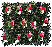 Vista 13 de Pantalla de Privacidad de Valla Expandible para Balcón Patio Exterior, Panel Decorativo de Cercado de Hiedra Artificial, Setos Artificiales