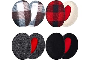 Premium 4 Pairs Ear Socks for Cozy Winters