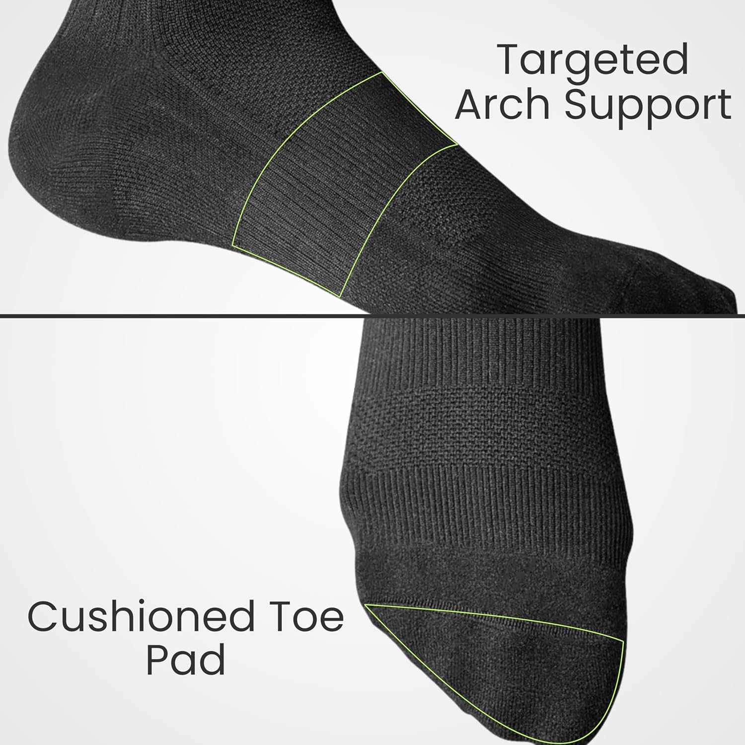 CompressionZ 20-30 mmHg Knee High Compression Socks Men & Women | Support Stockings for Travel, Nurses and Athletes - Image 6