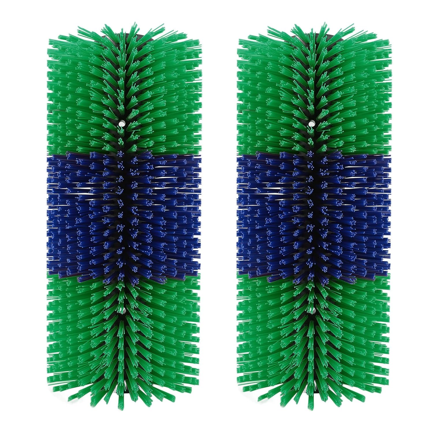 2Pcs Livestock Scratching Brush,Horse Scratcher Full Massage Brush Kit,Scratching Brush for Horse Cattle Sheep (Green)