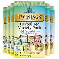 Vista 65 de Twinings Gingerbread Joy Té Negro en Bolsas Envueltas Individualmente, 20 Unidades (Paquete de 6), Jengibre y Canela, Con Cafeína, Disfrute Caliente