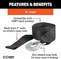 Vista 3 de Curt 29007 Winch Correa