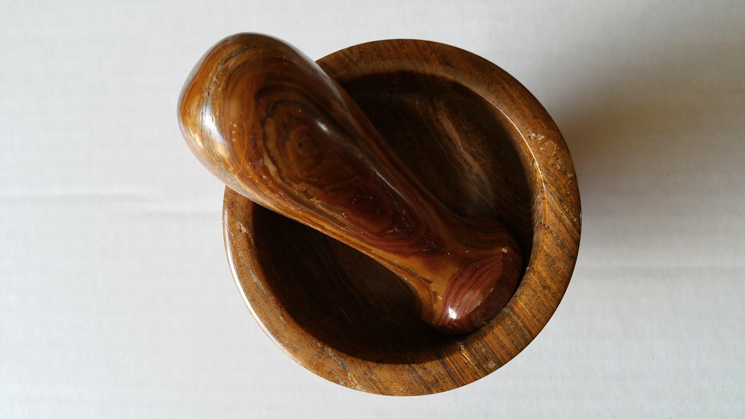 Aisev Naturals - Mortar and Pestle Set - Green Onyx