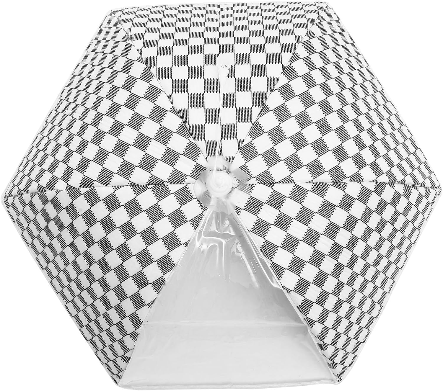 Hemobllo Foldable Thermal Food Protector Cover Polyester Soft Fabric Steel Frame Insulated Food Protection for Weddings and Home Use for Thermal Insulation and Dust Protection