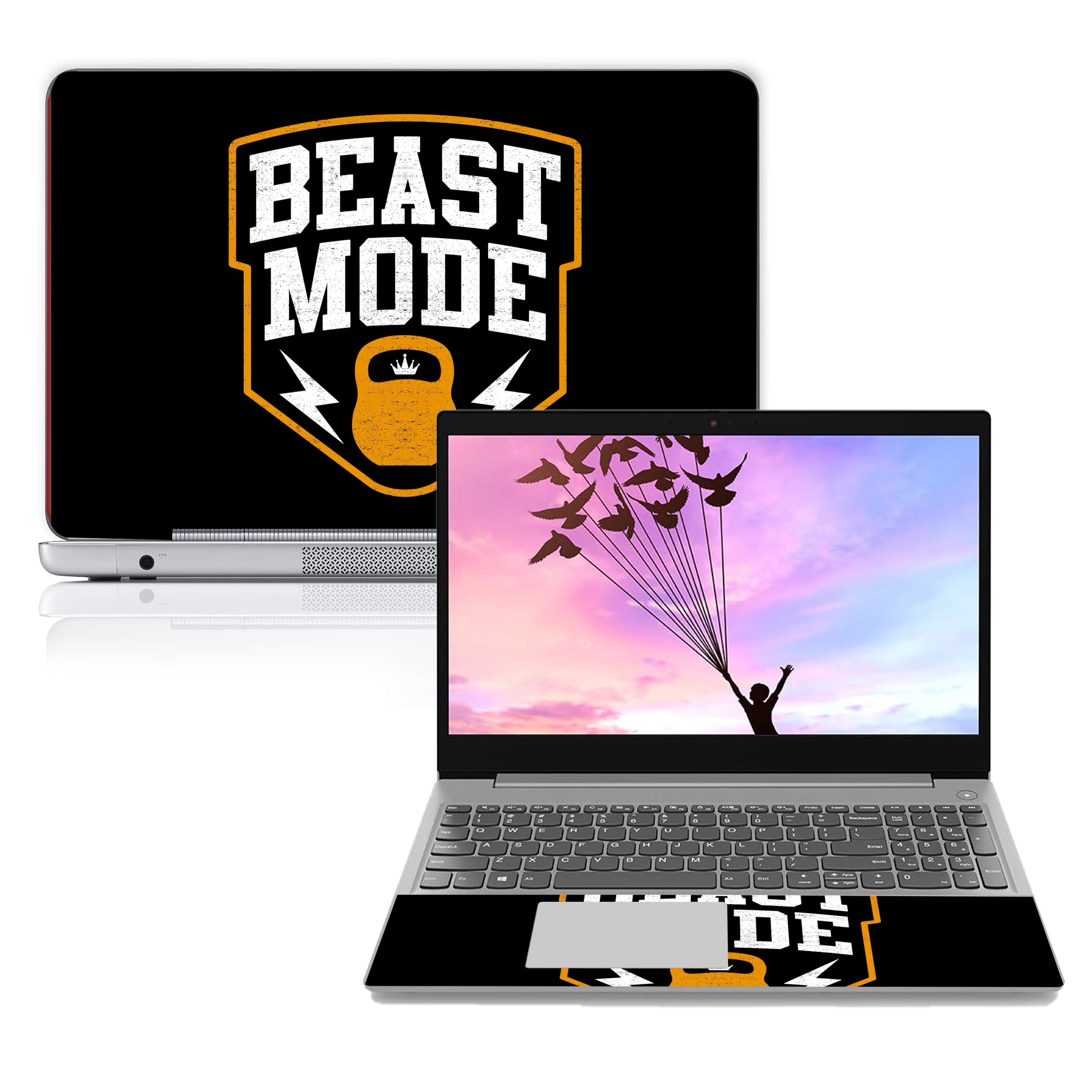 Paper Plane Design Laptop Skins Stickers (15.6 Inches) d457-image-4