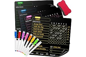 Magnetic Chore Chart - Fun and Motivating Reward System for Kids