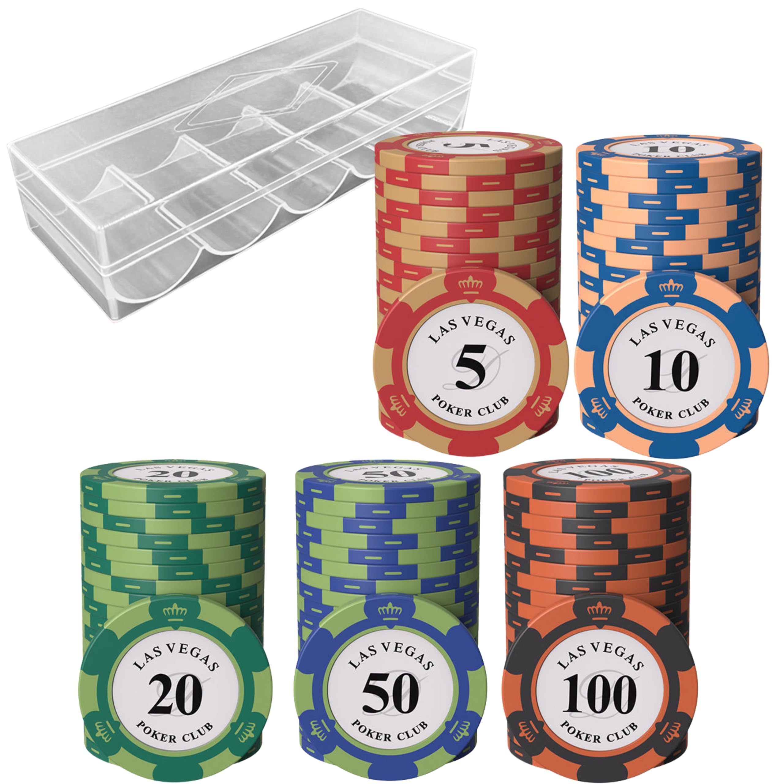 19 MGM社正規品 カジノチップ 100枚 100$ ポーカーチップ  H26 Amazon | East Leaf ポーカーチップ カジノチップ クレイ製 100枚