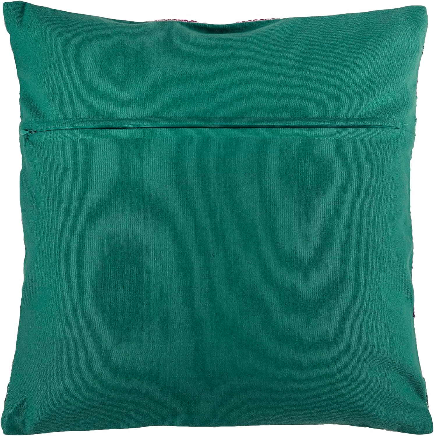 Trimits Half Stitch Cross Stitch Cushion Kit, Cushion Back Included, Pre Printed Canvas, Yarn and Needle Included 40 x 40cm (15.75 x 15.75in), Flutterby