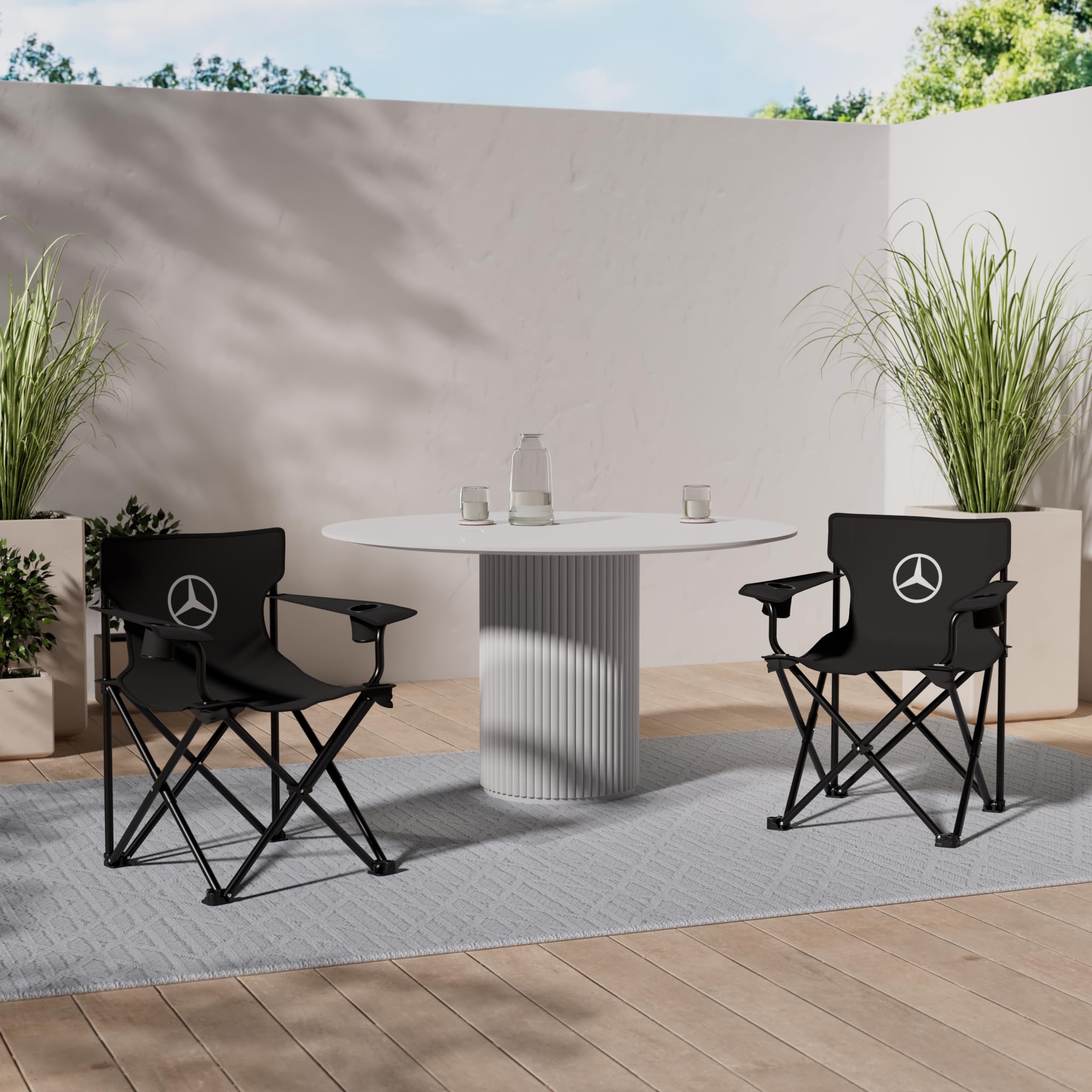 メルセデス ベンツ BRUNNER フォールディング チェア メルセデス ベンツ BRUNNER フォールディング チェア - メルカリ