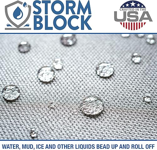 Miniatura 3 de Budge StormBlock Plus Corvette Cover 100% impermeable, máxima protección al aire libre, a prueba de polvo, cubierta de coche tratada con rayos UV