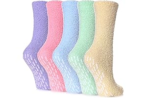 Non Skid Socks for Women for Elderly: Cozy, Anti-Slip Hospital Socks
