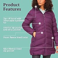 Vista 11 de MARMOT Chaqueta acolchada de plumón Montreal hasta la mitad del muslo para mujer