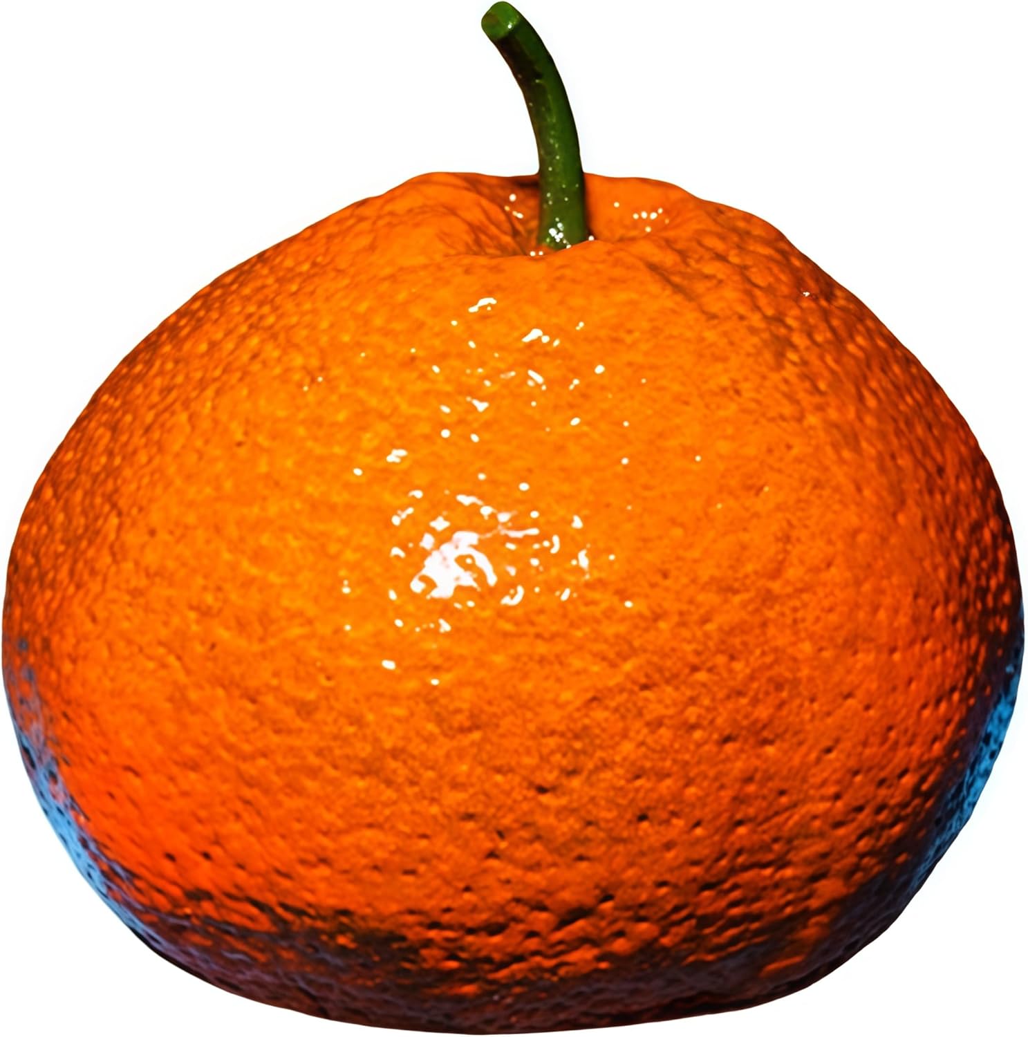 FENGSHUI-CAISHEN Top Brass Artificial Tangerine Decor & Gifts - Fake Faux Tangerine Accessories & Centerpiece, Artificial Fruit, Fake Faux Fruit Gifts for Home Decor