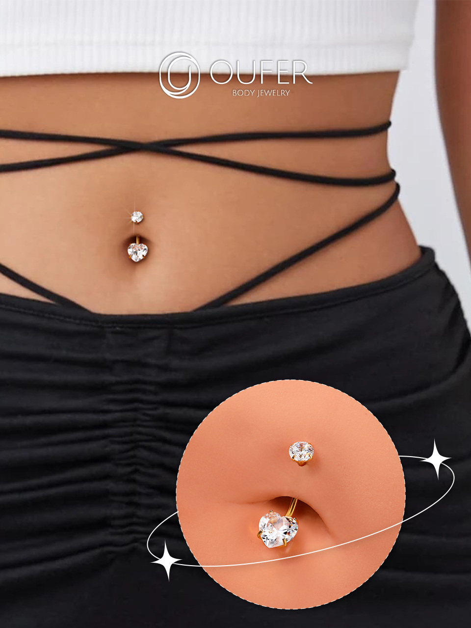 Lot De 8 Piercings Arcade Sourcil En Acrylique - Barres Courbes Banane Spike Colorées