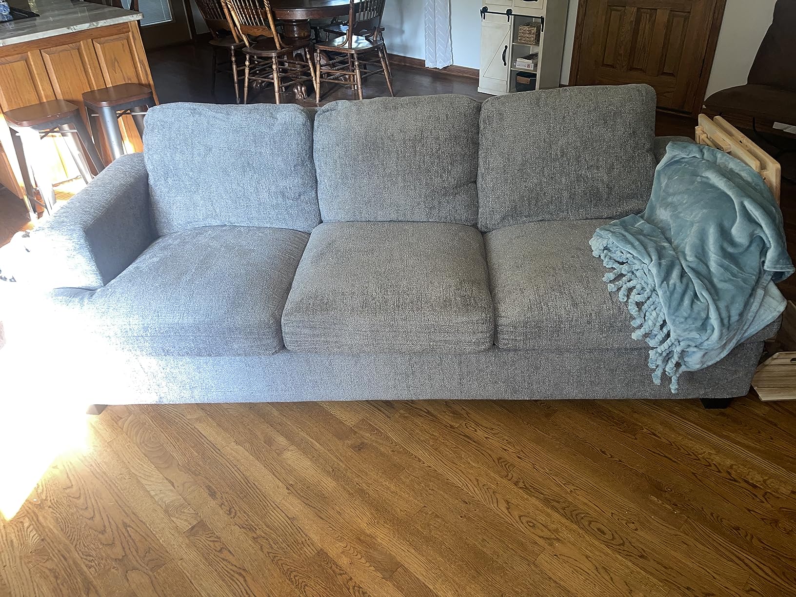 37/mo Finance VanAcc 89" Sofa, Comfy Sofa Couch with Extra Deep