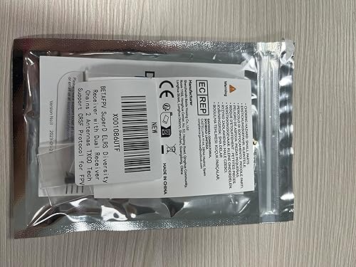Miniatura 9 de BETAFPV SuperD ExpressLRS 2.4GHz V3.0 Receptor de diversidad con dos antenas TXCO Tech Soporte de rendimiento de largo alcance Protocolo CRSF