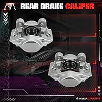 Vista 6 de MAYASAF 19254+19255 Pinza de freno de disco delantera izquierda+derecha sin pastillas para 1974 Datsun 260Z, 1970-1973 Datsun 240Z, 1975-1978 Datsun