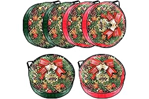 Christmas Wreath Storage Bag (6 Pack)