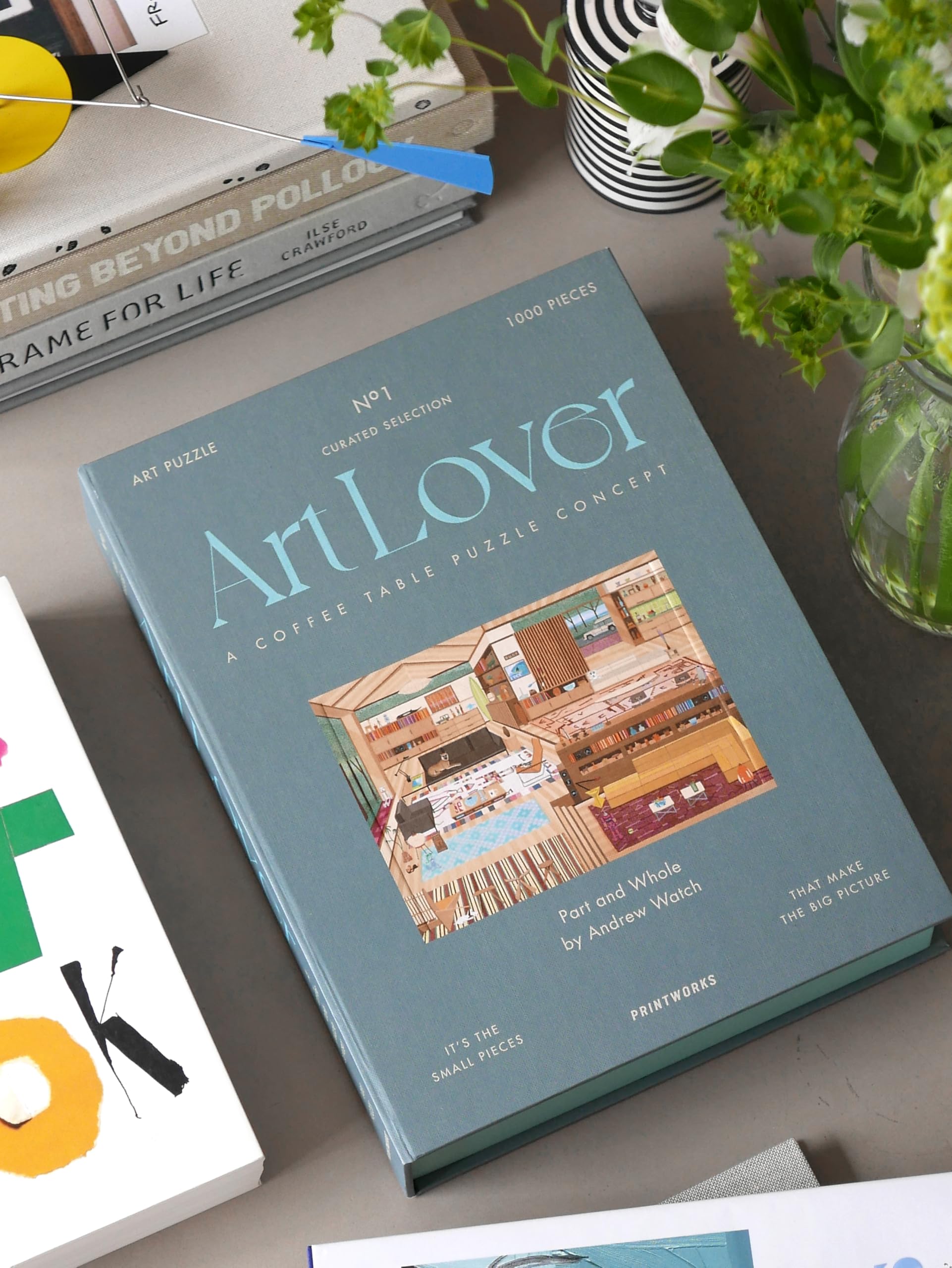 Amazon.com: Printworks Art Lover Book Puzzle – 1000 Piece, Part
